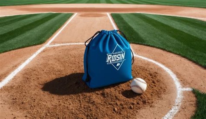 What is the rosin bag for in baseball?