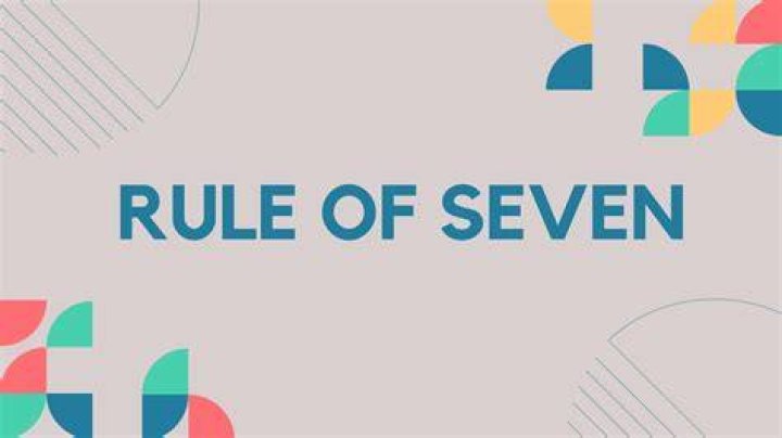 What is the rule of 7 in bowling?
