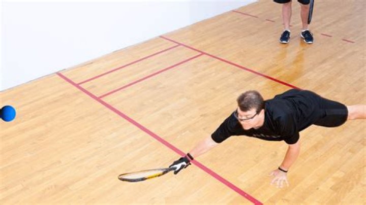 What is the service line in racquetball?