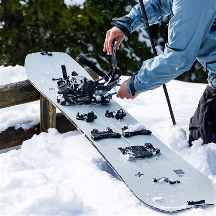 What is the skiing board called?