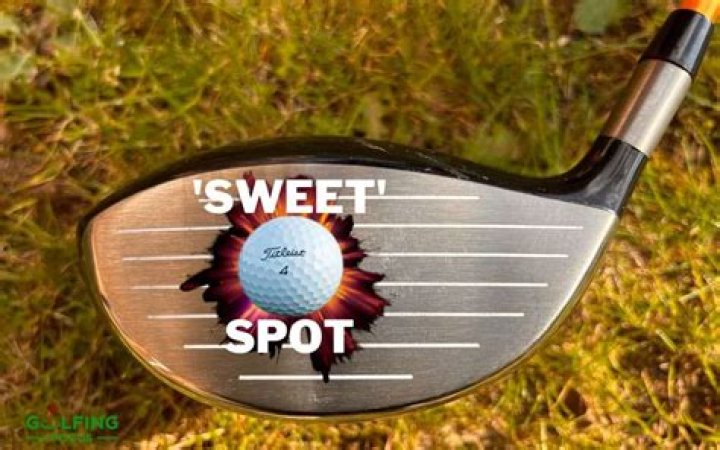 What is the sweet spot of a golf club?