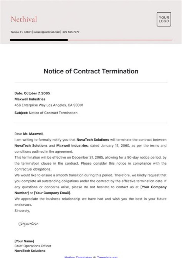 What is the termination date when you pay in lieu of notice?
