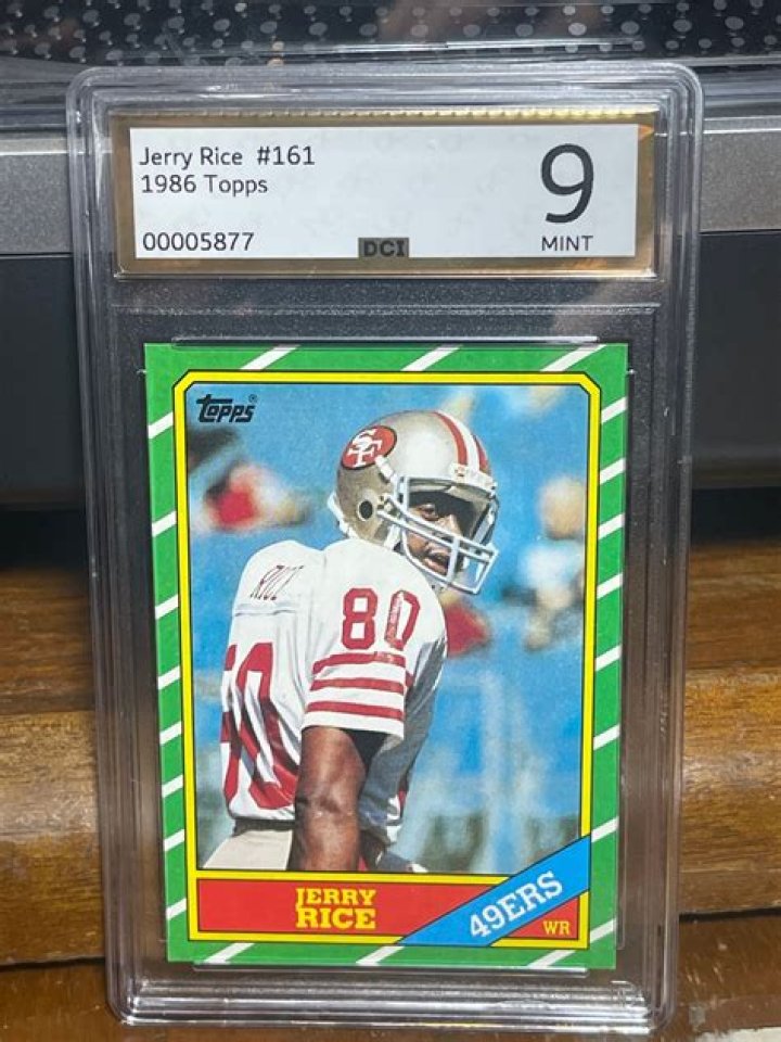 What is the value of a Jerry Rice rookie card?