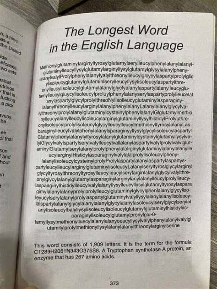 What is the world's longest word?