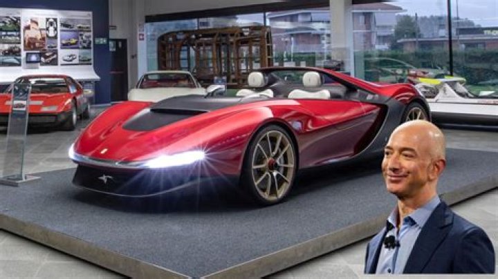 What kind of car does Jeff Bezos drive?