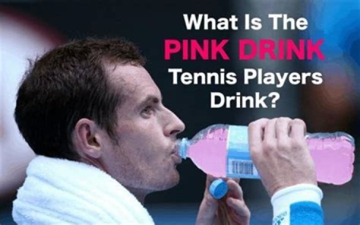 What kind of drinks do tennis players drink?
