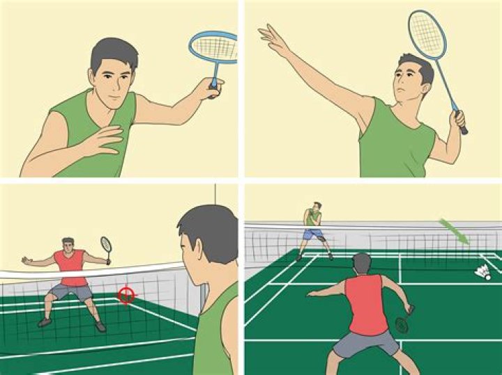What kind of game is badminton?