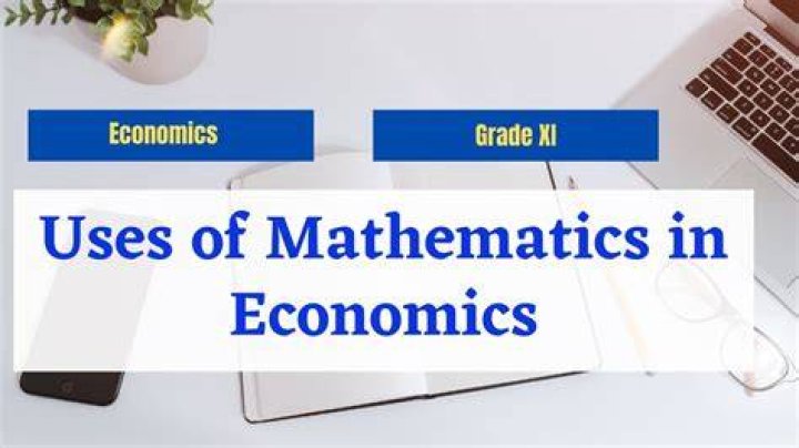 What kind of math is used in economics?