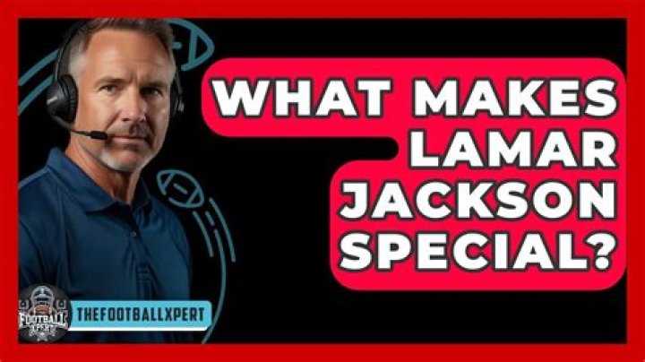 What makes Lamar Jackson special?
