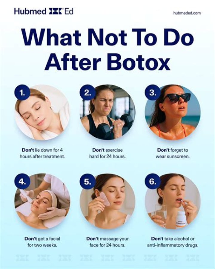 What not to do after exercising?