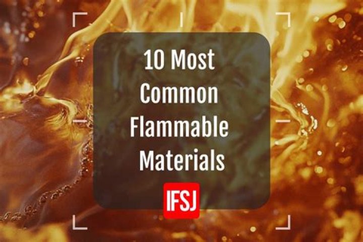 What solid elements are flammable?