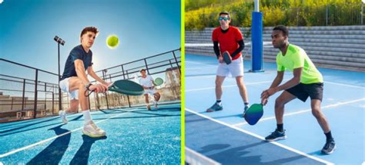 What sport is played with a paddle?