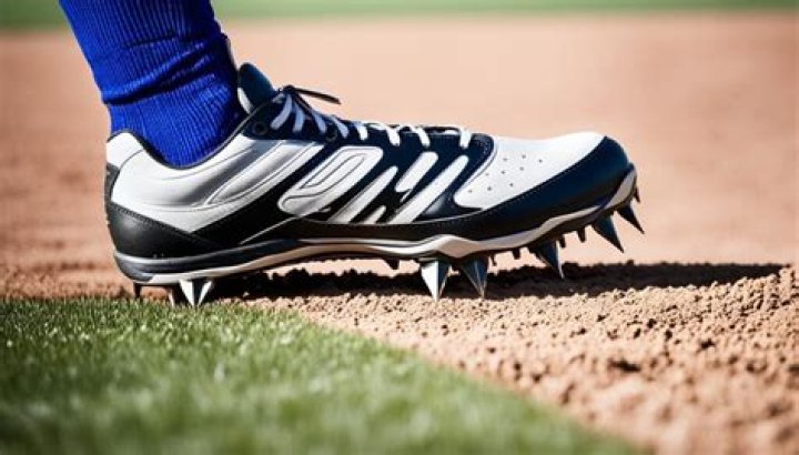 What sports use metal cleats?