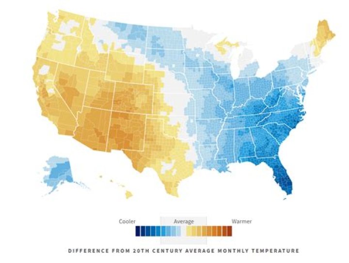 What state is not too hot and not too cold?