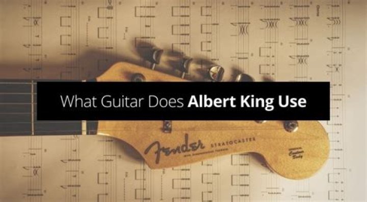 What strings did Albert King use?