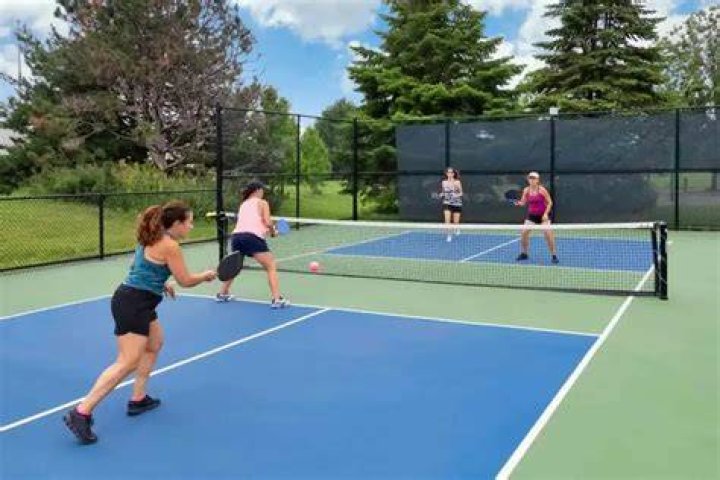 What surface can you play pickleball on?
