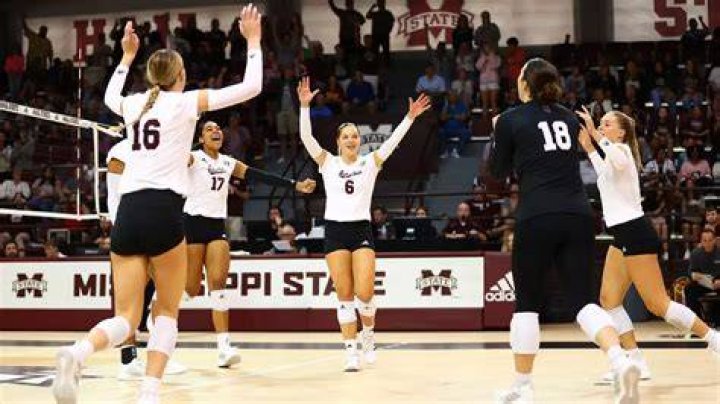 What time does Mississippi State volleyball play today?