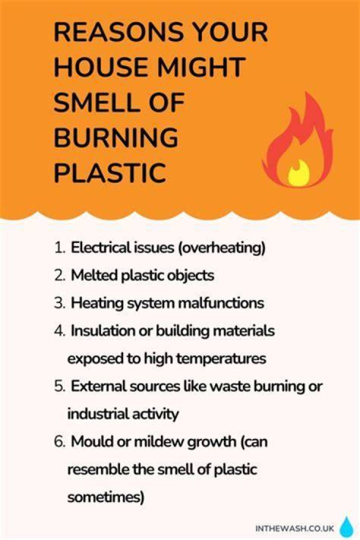 What to do if it smells like burning plastic?