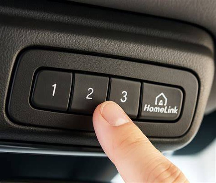 What vehicles have HomeLink?