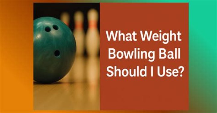 What weight should my bowling ball be?