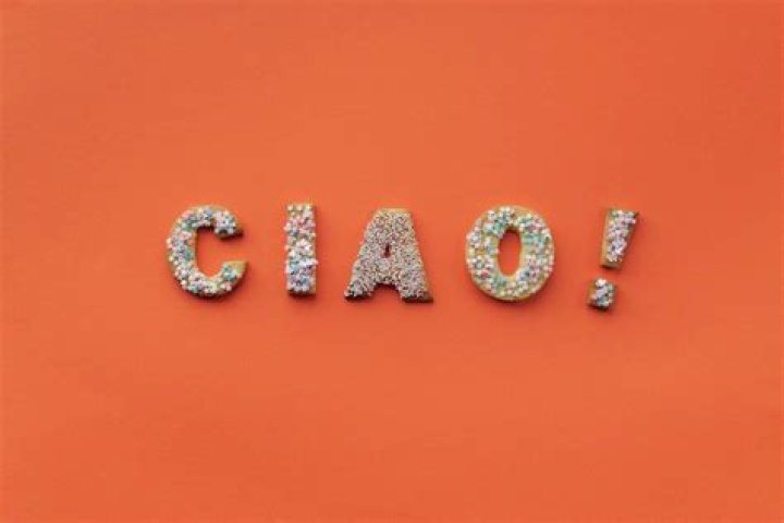 What word is Ciao?
