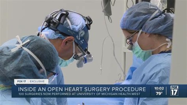 When did HHH have heart surgery?