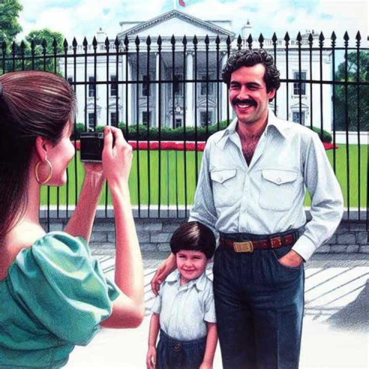 When did Pablo Escobar go to the United States?