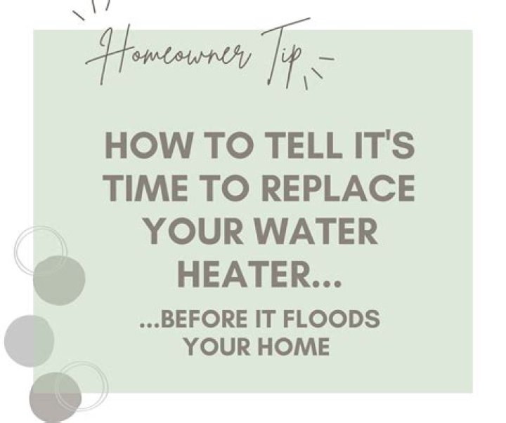 When should you replace your hot water heater?