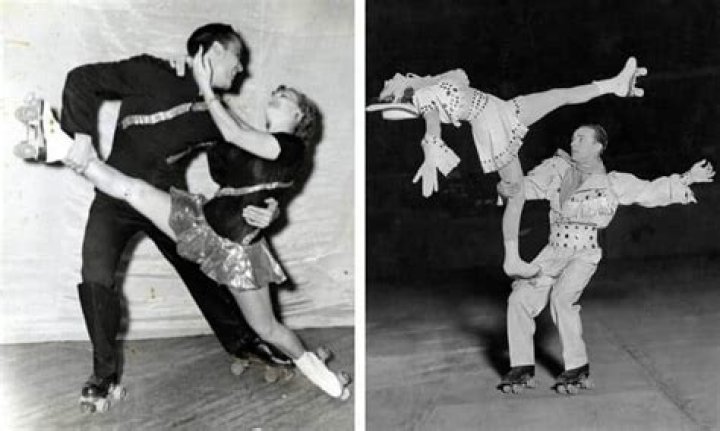 When was artistic roller skating invented?