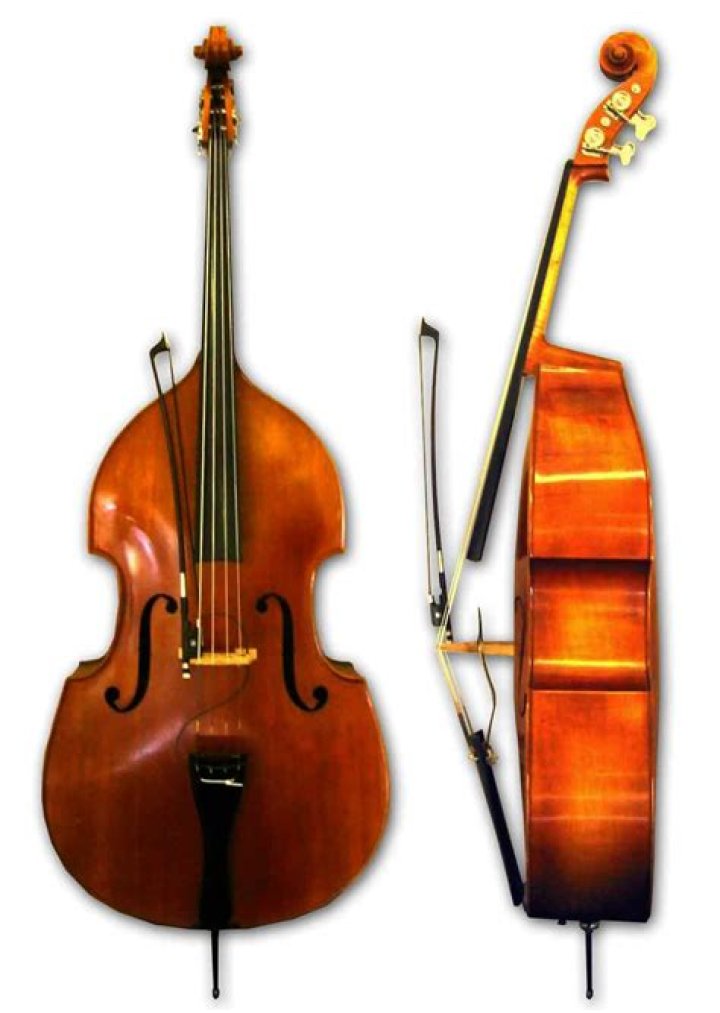 When was the double bass invented?