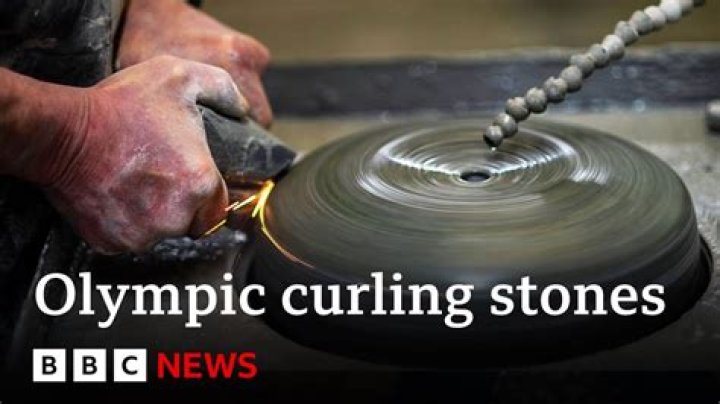 Where are the Olympic curling stones made?