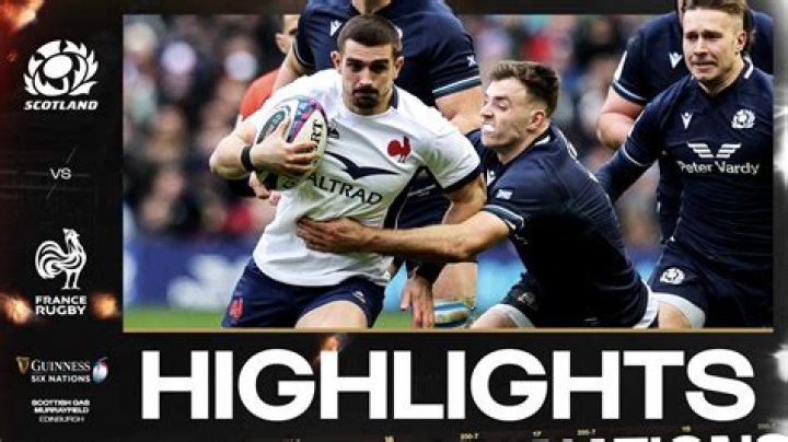 Where can I see Scotland v France rugby?
