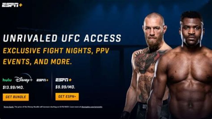 Where can I watch UFC online?