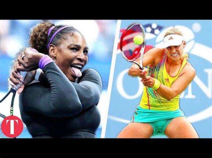 Where do female tennis players keep their balls?