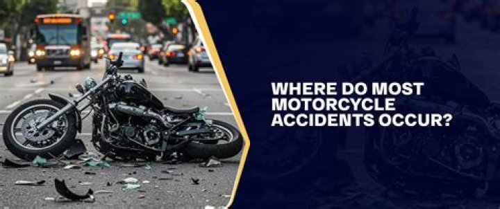 Where do most motorcycle deaths occur?