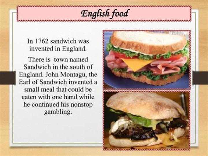 Where in England was the sandwich invented?
