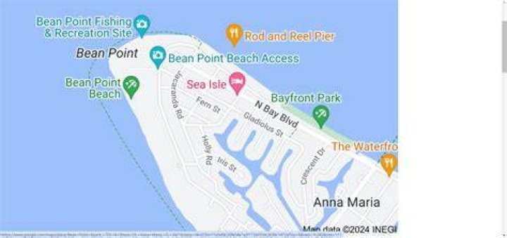 Where is Bean Point Anna Maria Island?