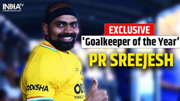 Where is PR Sreejesh?