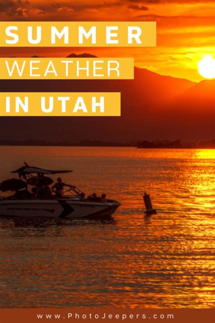 Where is the coolest weather in Utah?