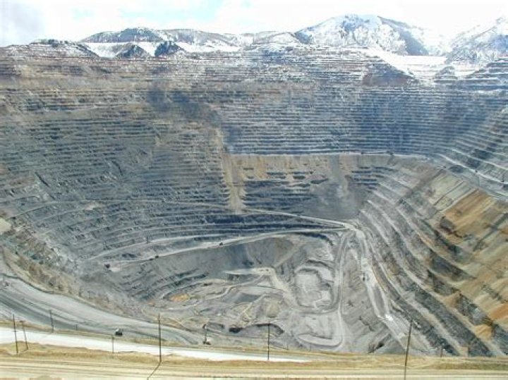 Where is the largest open pit mine in the world?