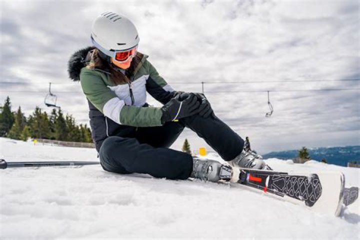 Where should you be sore after skiing?