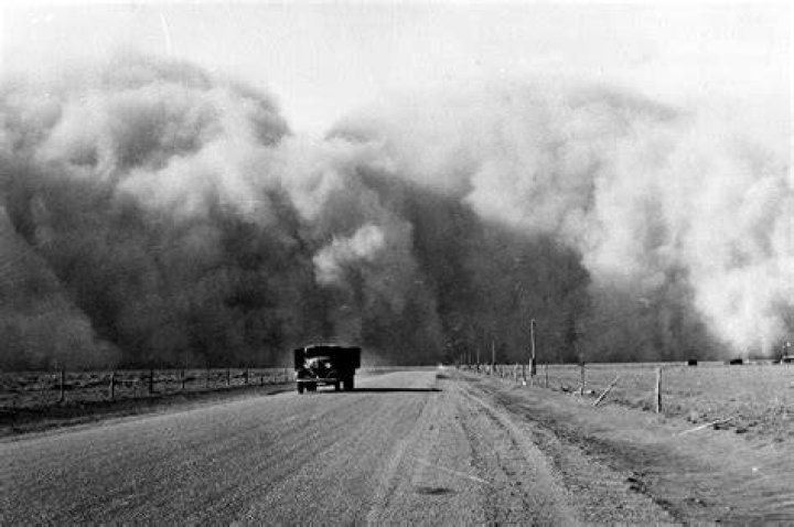 Where was the Dust Bowl the worst?