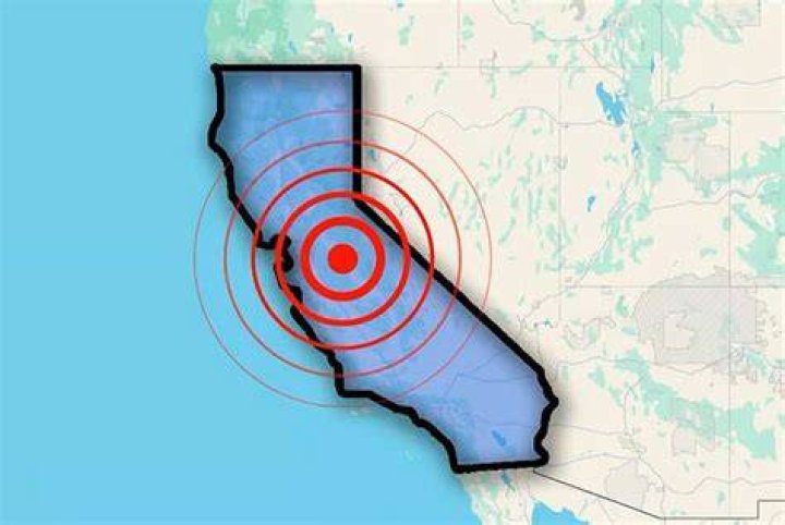 Where was the earthquake centered in northern California today?