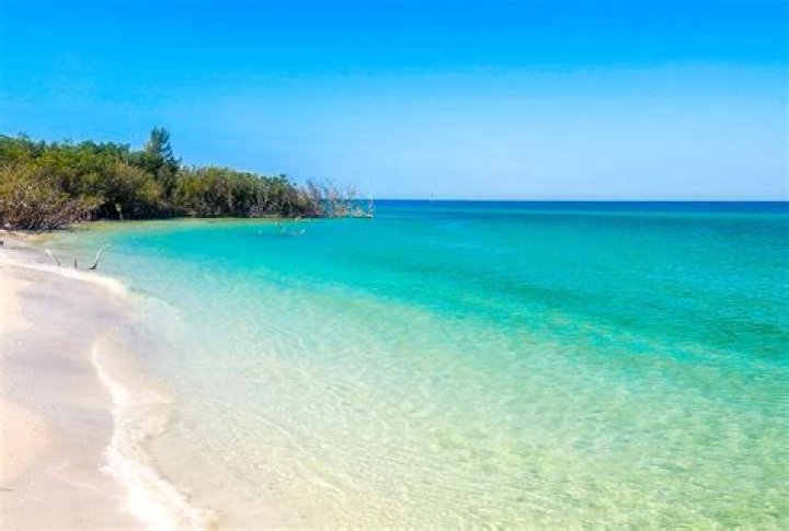 Which beach has the bluest water in Florida?