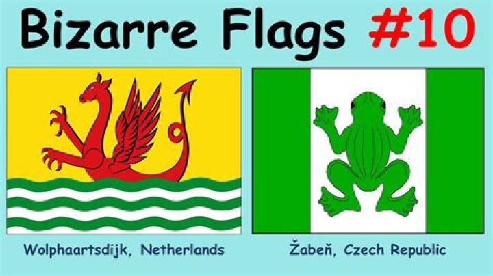 Which country has the weirdest flag?