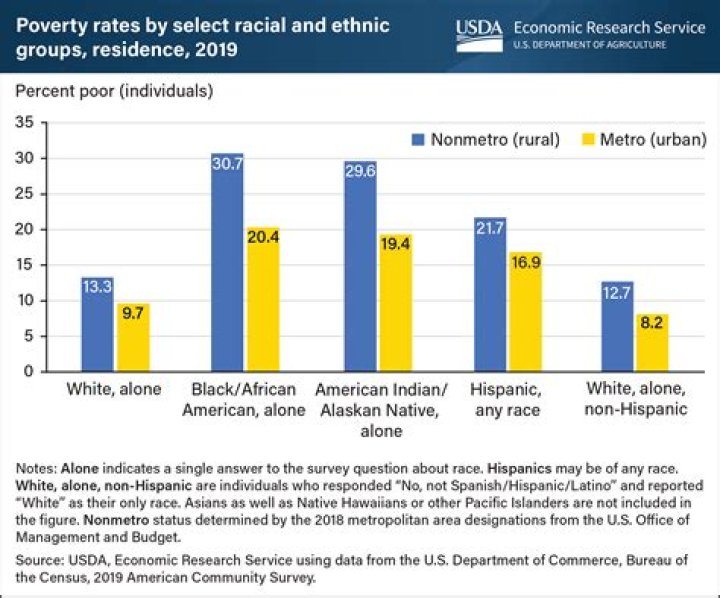Which group has the highest poverty rate?