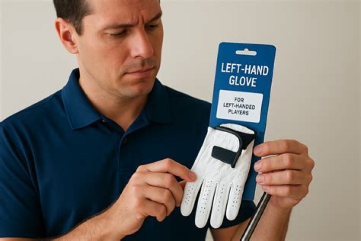 Which hand do you wear your golf glove on?