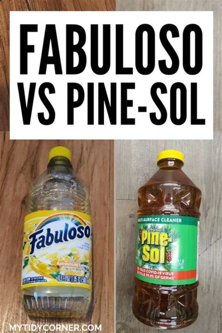 Which is better Pine Sol or Fabuloso?