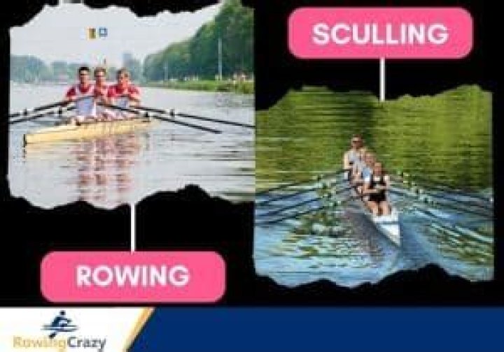 Which is faster rowing or sculling?