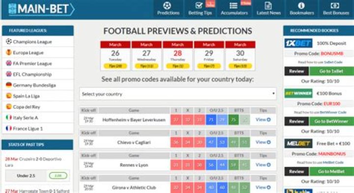 Which is the best match prediction site?
